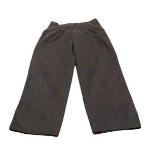 Haggar Men's Colored Dress Jeans (32 x 29) Medium Brown Pleated Cotton Blend